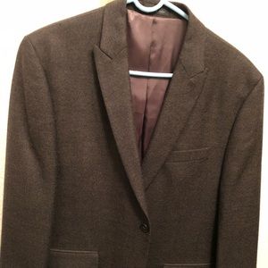 Brown Calvin Klein blazer